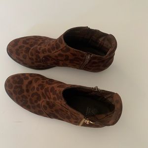 Cheetah booties